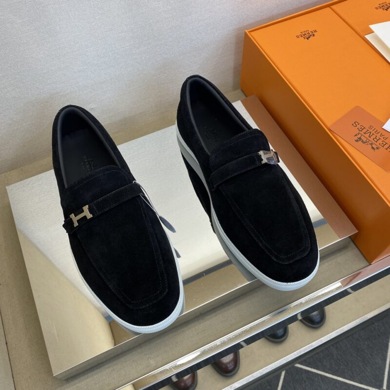 HERMES 男士轻便乐福鞋