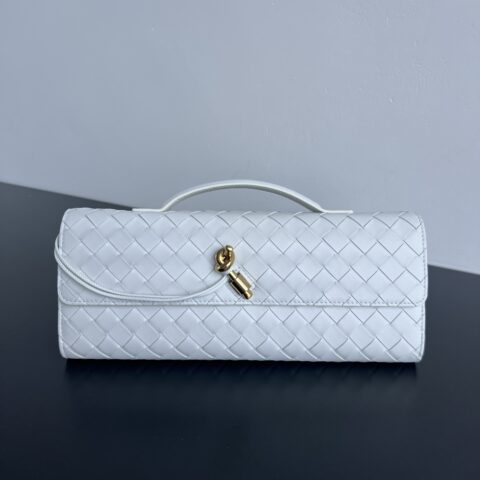 BV Clutch 长款手拿包 741511白色