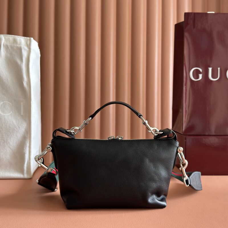 GUCCI Brera系列 型号：871595黑皮/全皮