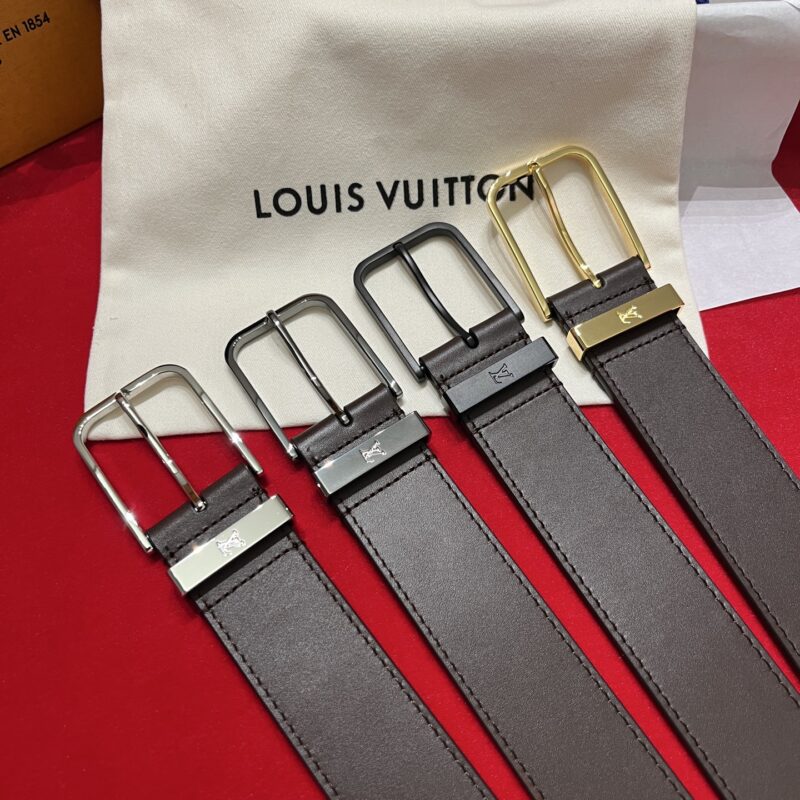 LV 男士针扣腰带 宽度3.5cm