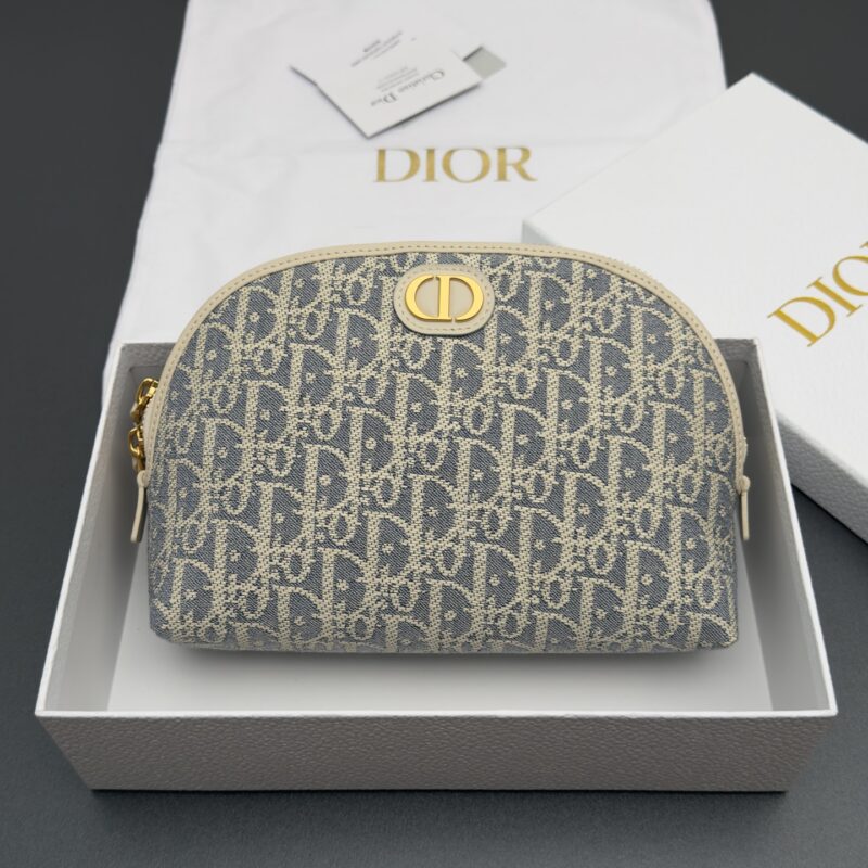 DIOR 小型化妆包系列 型号:s2123 酒椰草/牛皮