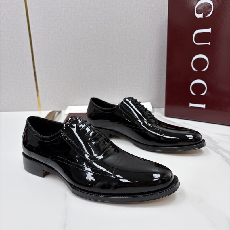 GUCCI 新品男士正装鞋皮鞋