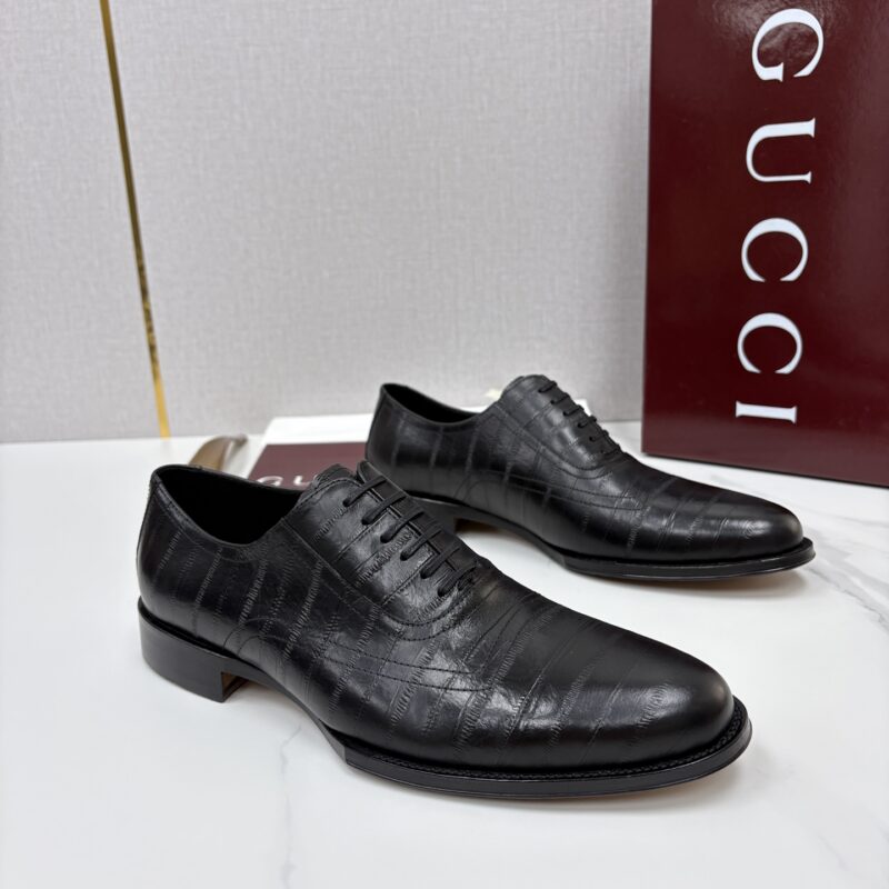 GUCCI 新品男士正装鞋皮鞋
