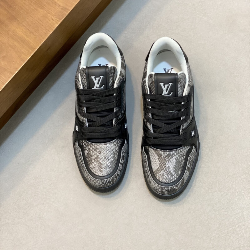LV TRAINER蟒蛇纹运动鞋