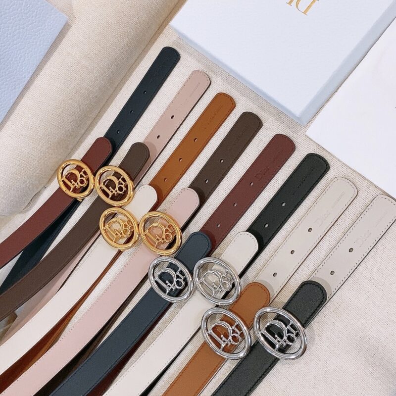 DIOR Montaigne Belt 25mm 进口小牛皮腰带