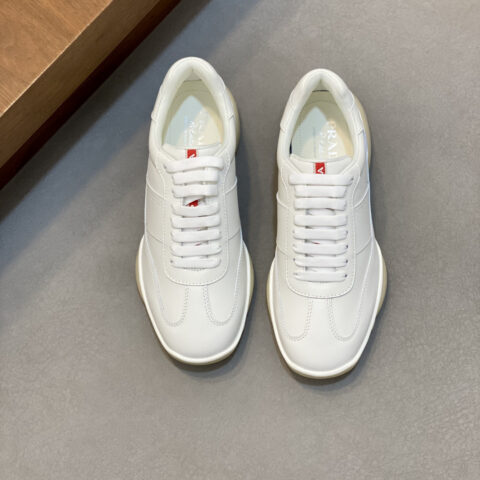 PRADA  新款男士拼接休闲运动鞋
