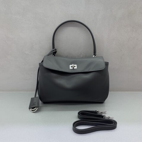 Balenciaga  𝐑𝐎𝐃𝐄𝐎 𝐁𝐀𝐆 系列手袋👜 款号：789721【小号深灰色】