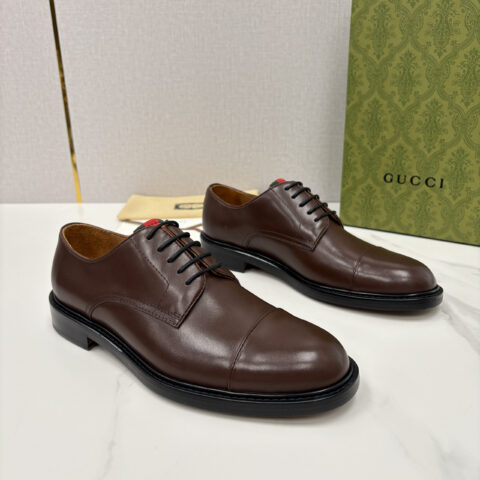 GUCCI  新品男士正装鞋皮鞋