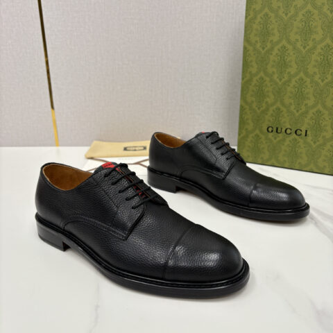 GUCCI 新品男士正装鞋皮鞋