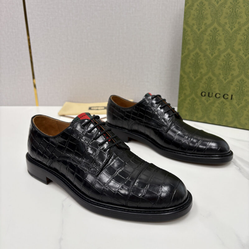 GUCCI 新品男士正装鞋皮鞋