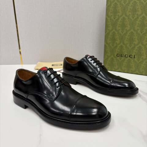 GUCCI 新品男士正装鞋皮鞋