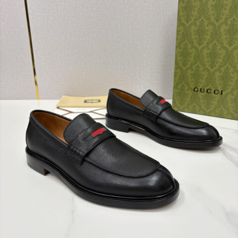 GUCCI 新品男士简约乐福鞋皮鞋