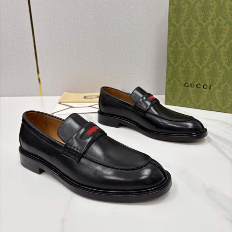GUCCI 新品男士简约乐福鞋皮鞋