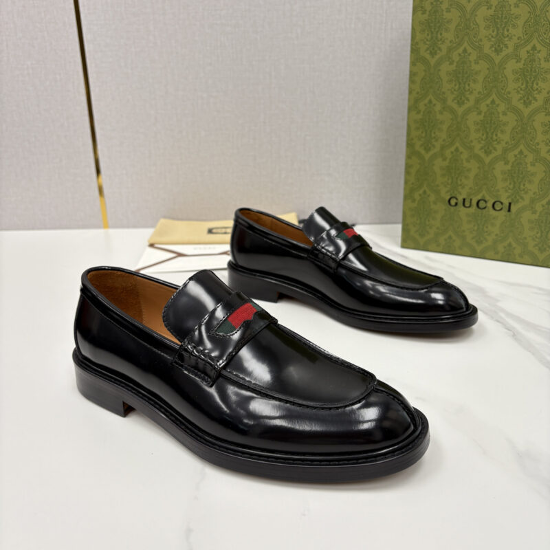 GUCCI 新品男士简约乐福鞋皮鞋