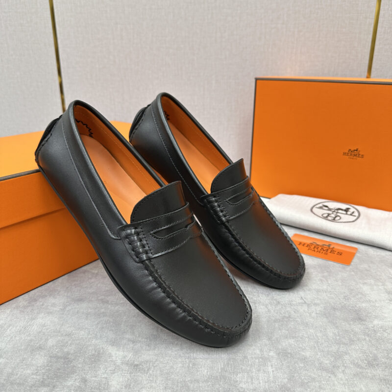 HERMES 一脚蹬豆豆鞋