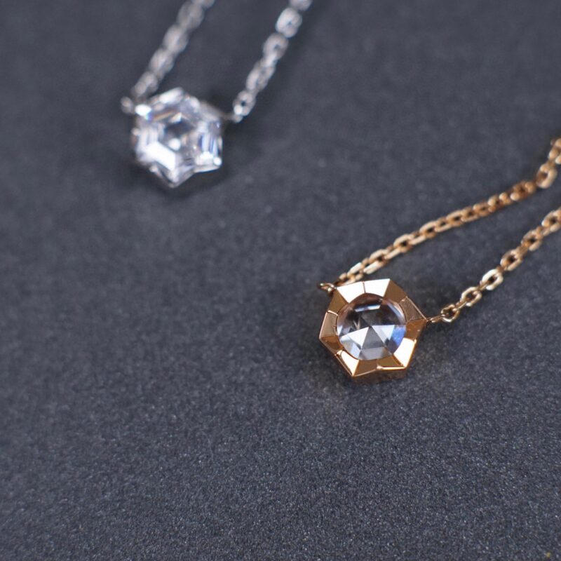 CHAUMET 尚美单钻蜂巢项链