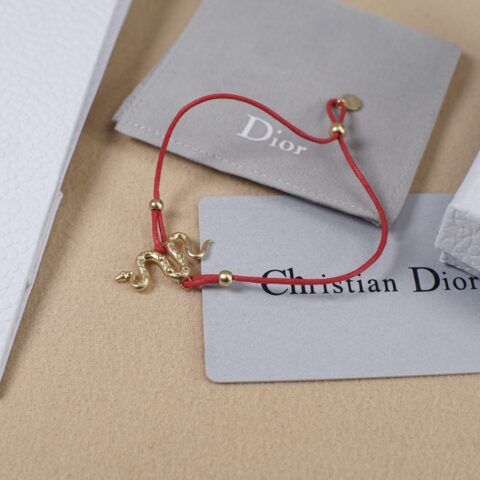 DIOR 蛇年限定红绳手链