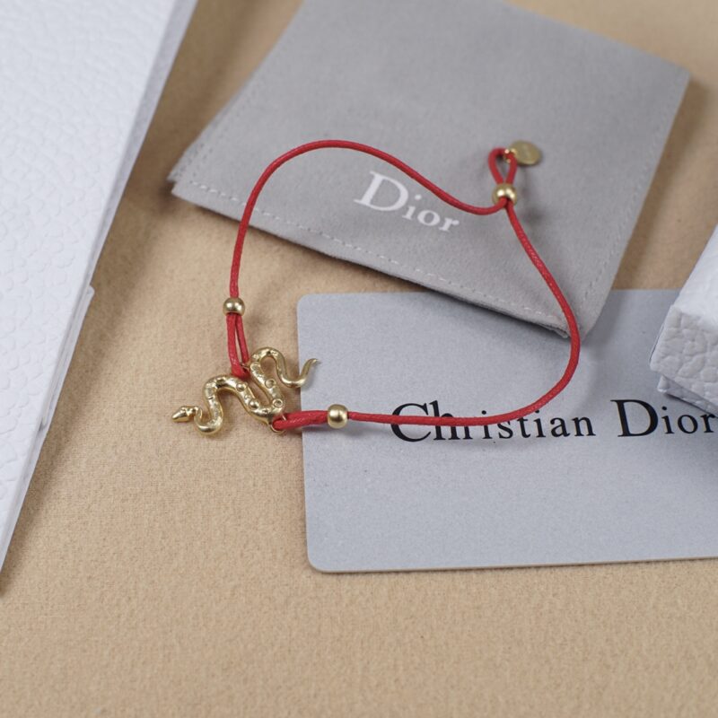 DIOR 蛇年限定红绳手链