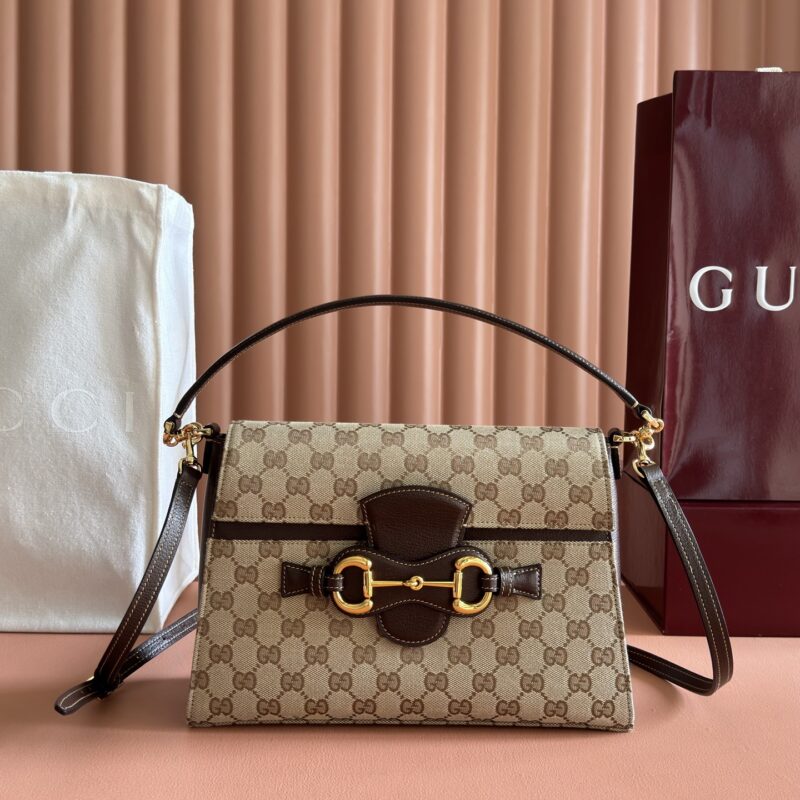 GUCCI Primavera系列 型号：A006N6 浅杏/棕色