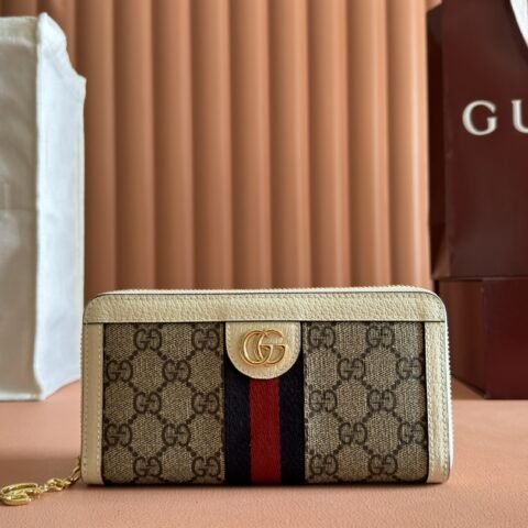 GUCCI Ophidia系列全拉链式钱包 型号:523154