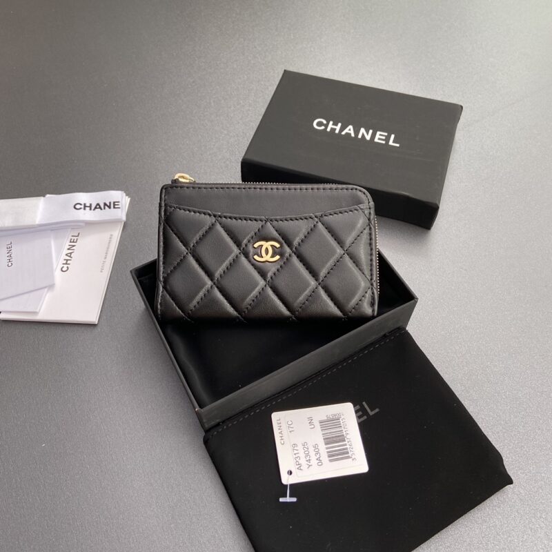 CHANEL 小香小拉链包卡包系列 编号:3179