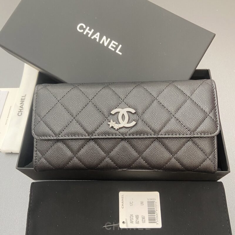 CHANEL 翻蓋長夾錢包係列 编号:3724