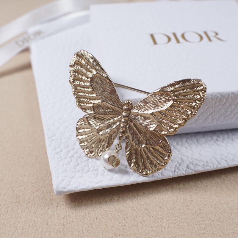 DIOR 蝴蝶胸针