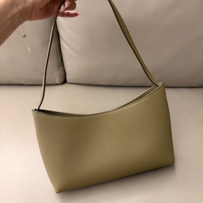 THE ROW Alma Baguette 型号：TR1253芥末黄