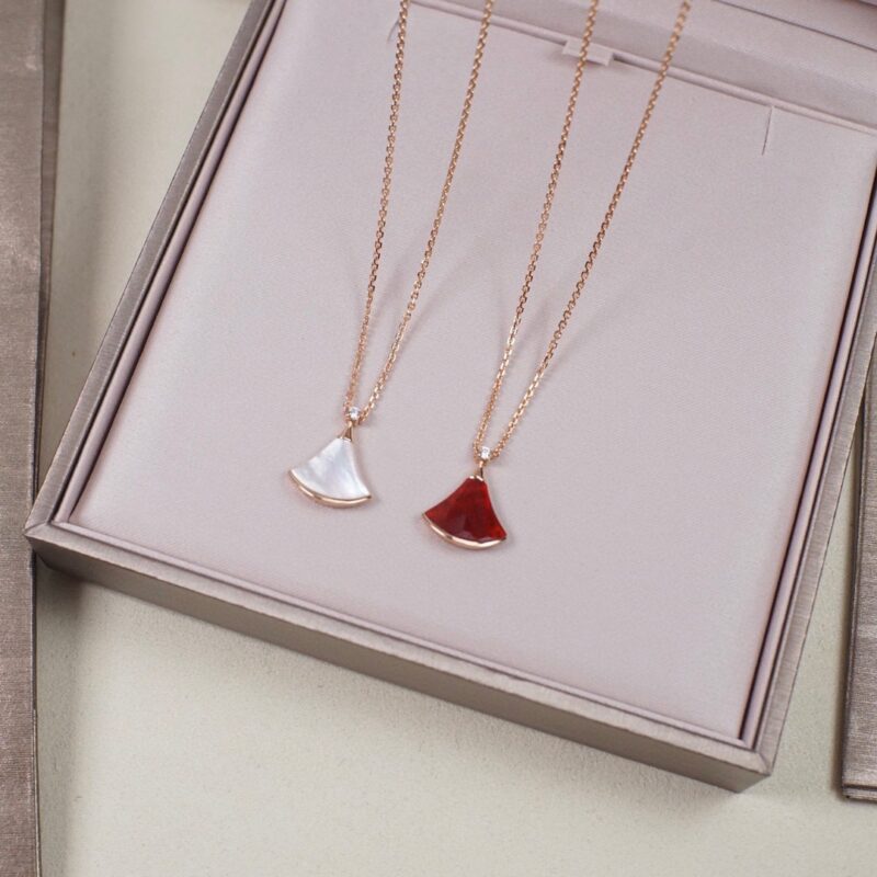 BVLGARI 宝格丽diva小扇子项链