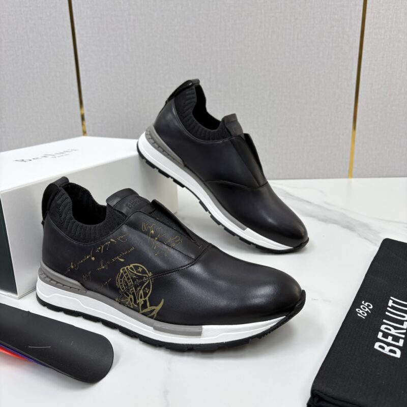 BERLUTI  Fast Track皮革运动鞋