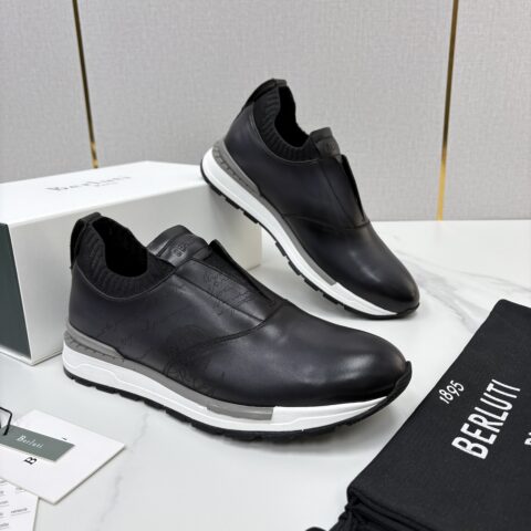 BERLUTI  Fast Track皮革运动鞋