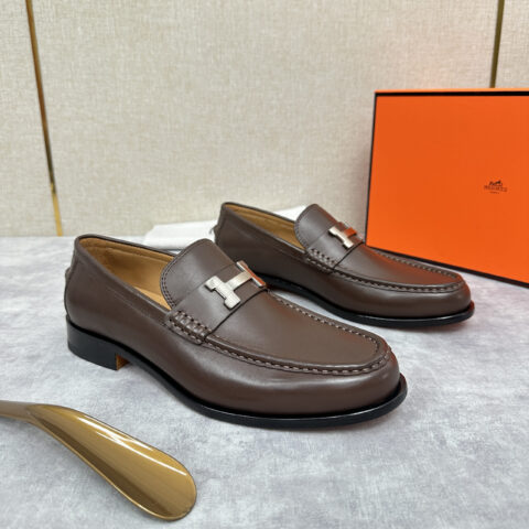 HERMES 新品Destin乐福鞋