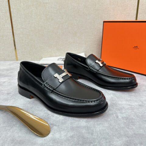 HERMES 新品Destin乐福鞋