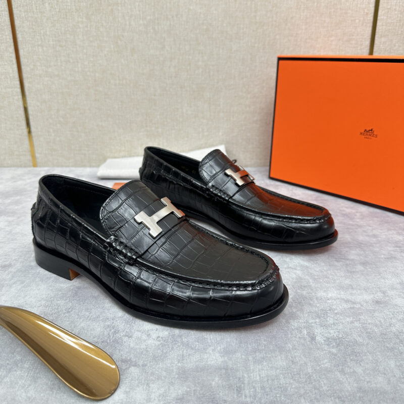 HERMES 新品Destin乐福鞋