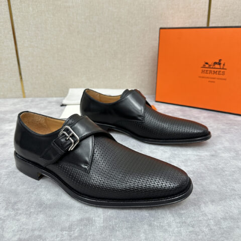 HERMES  男士正装鞋皮鞋