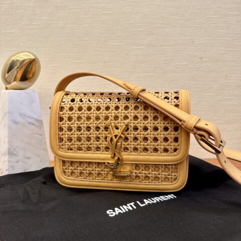 YSL  𝑺𝑶𝑳𝑭𝑬𝑹𝑰𝑵𝑶-编织𝟭𝟵𝒄𝒎 型号：634306