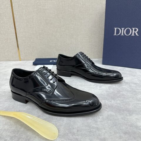 DIOR 最新款德比鞋男士正装皮鞋