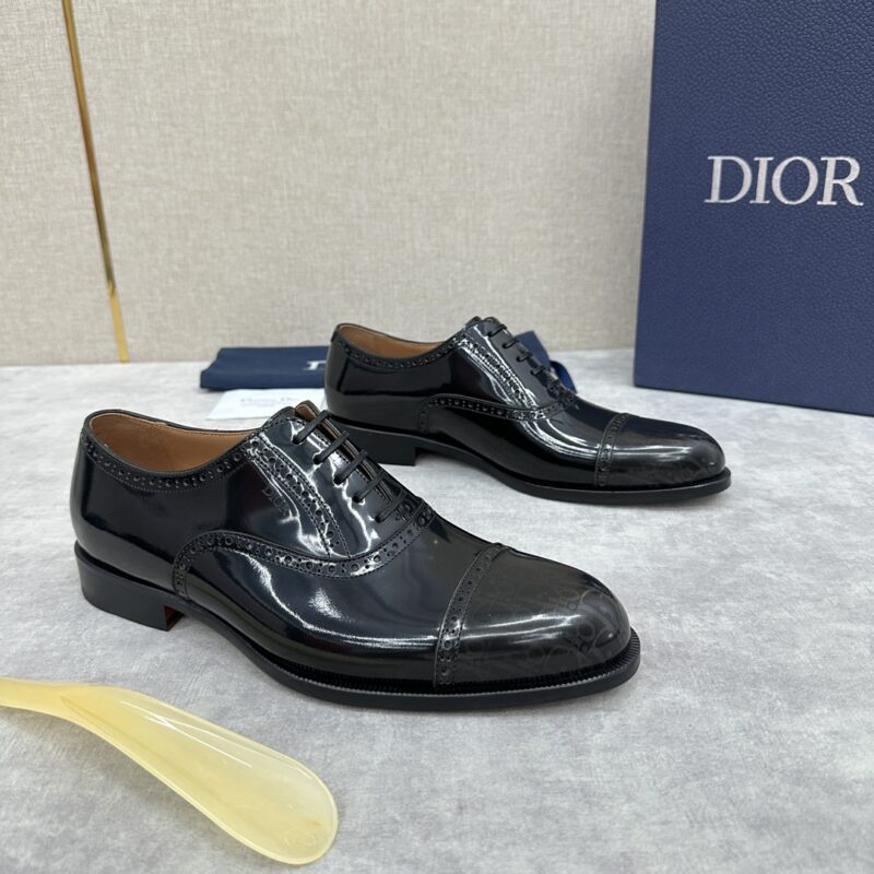 DIOR 最新款德比鞋男士正装皮鞋
