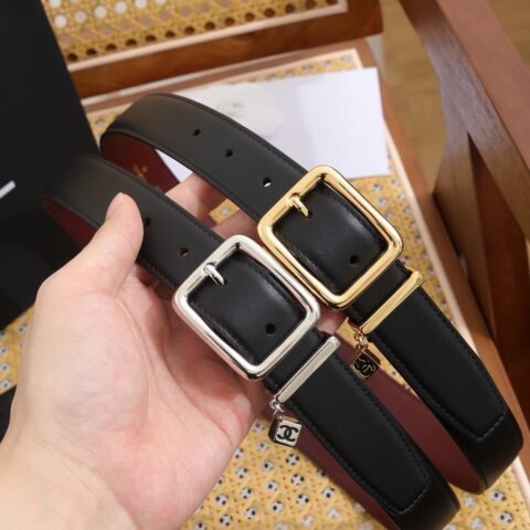 CHANEL Leather Belt 皮质腰带