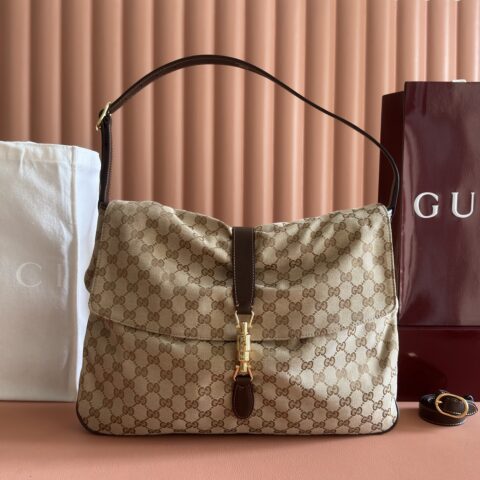 GUCCI Primavera系列 型号：A005ZI棕色/布