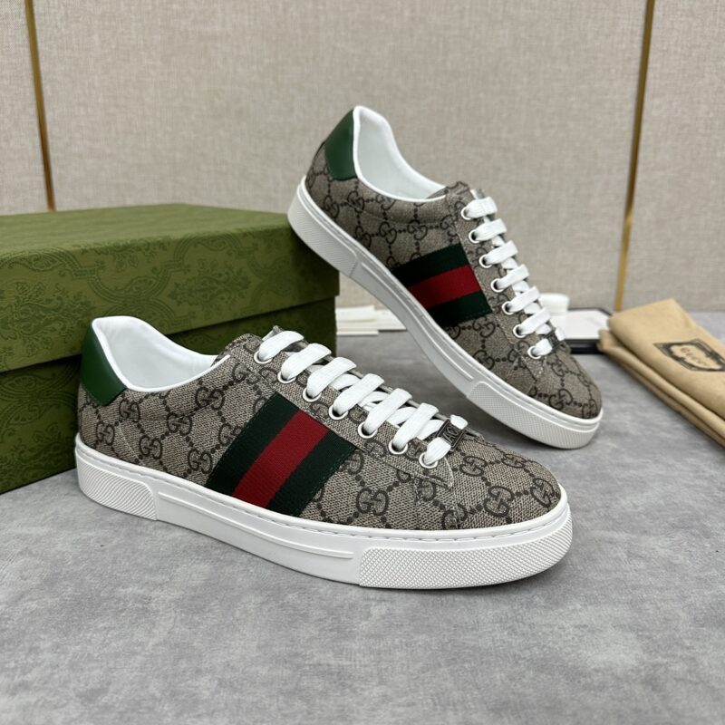 GUCCI Ace系列饰织带运动鞋