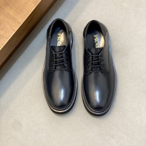 PRADA 新款男士休闲皮鞋