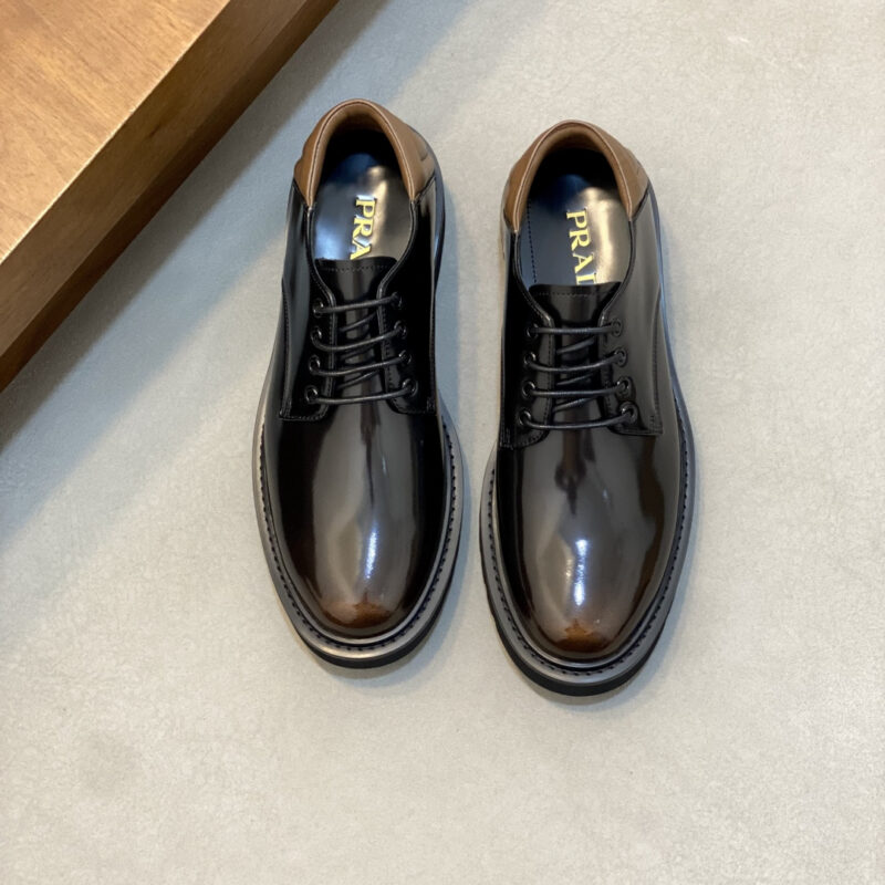 PRADA 新款男士休闲皮鞋