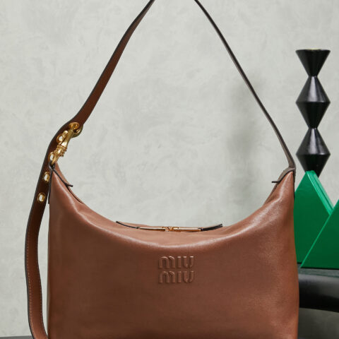 MIUMIU Spirit 手袋 5BC217 棕色