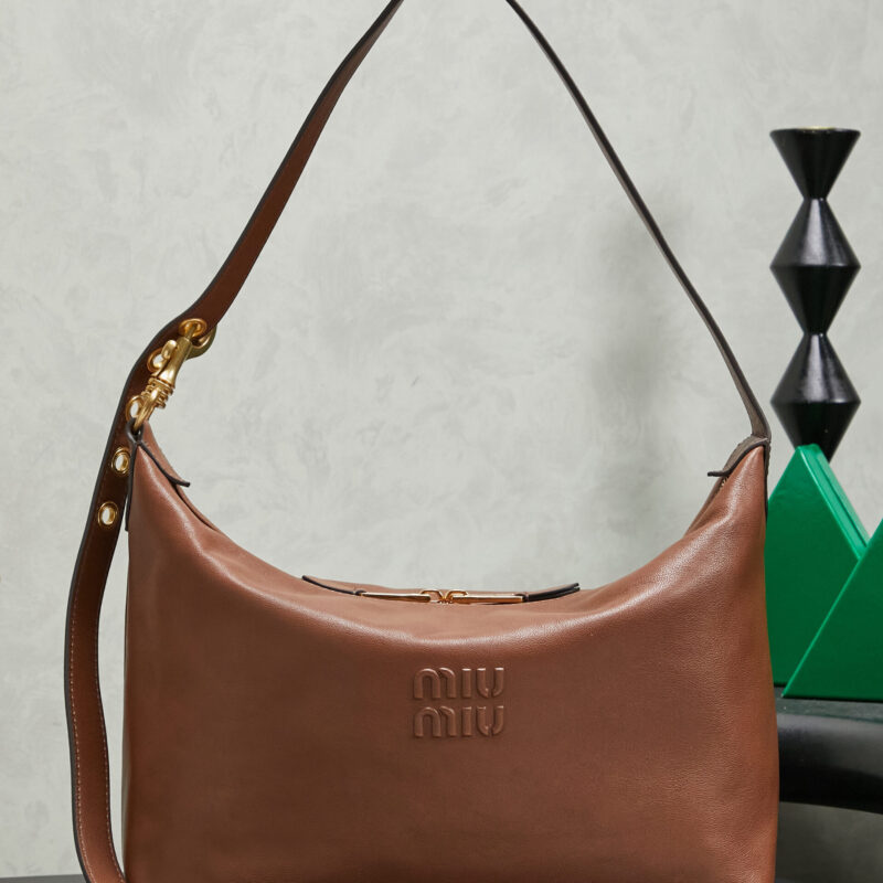 MIUMIU Spirit 手袋 5BC217 棕色