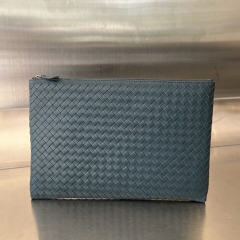 BV 经典编织手包 522430深蓝