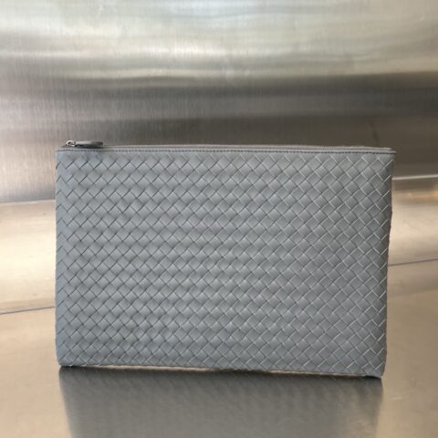 BV 经典编织手包 522430灰色