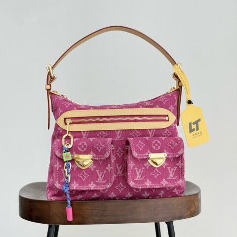 【特级原厂】  BAGGY 单肩手袋👜  型号: M28266  动态芯片版