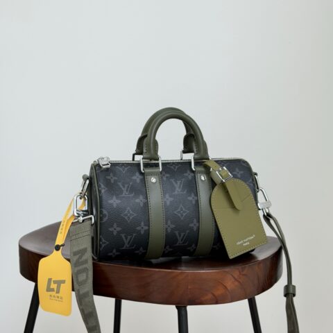 【特级原厂】  Keepall 25 手袋👜  型号: M28638 动态芯片版