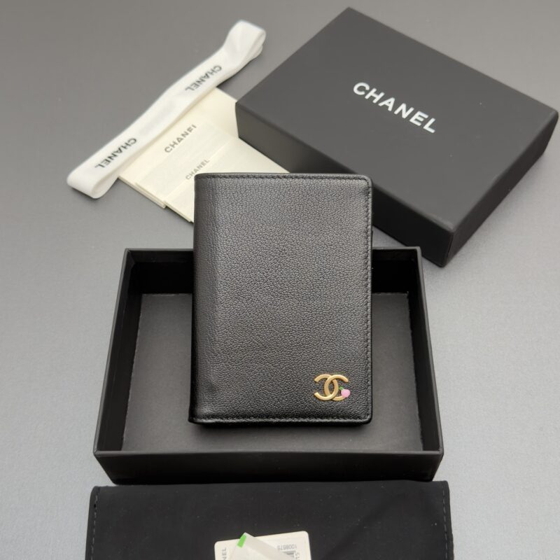 CHANEL 小香小拉链包系列 编号:5303 黑色牛皮金色五金